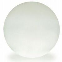 Esfera de suelo de resina de alta resistencia, con estaca, 200mm de altura, blanco