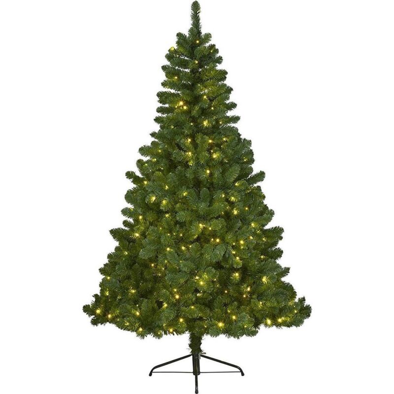 Kaemingk Albero Di Natale Imperial Pine 210 Cm Verde | Facile Da Montare Con Base Metallica