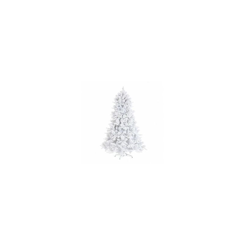 Weihnachtsbaum Weißer Schnee ARLBERG 150x H240 cm