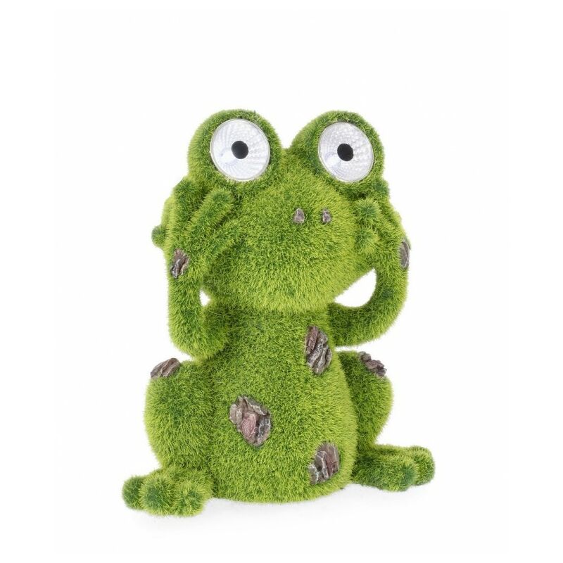 Deko Frosch Garten Solar H21