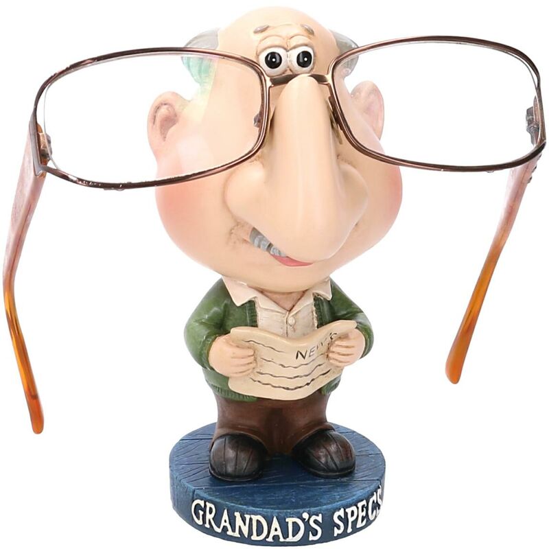Oma-Brillenhalter aus Harz cm7,3x6,3h13,7