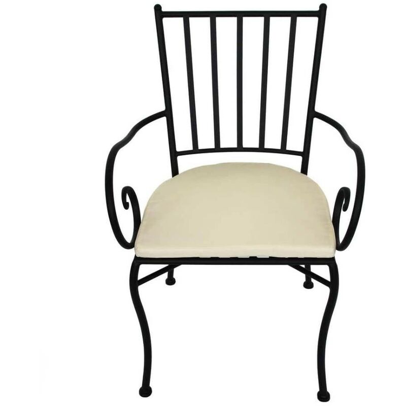 Ortigia Metallstuhl mit Armlehnen für den Garten