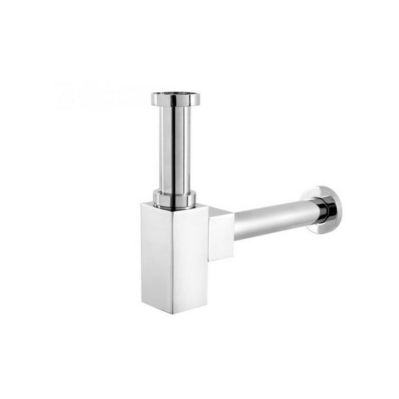 Keramik-Wandwaschbecken-Set, 445x225 Mm, Mit Verchromter Armatur & Ablauf – Weiß, Für Kleine Badezimmer