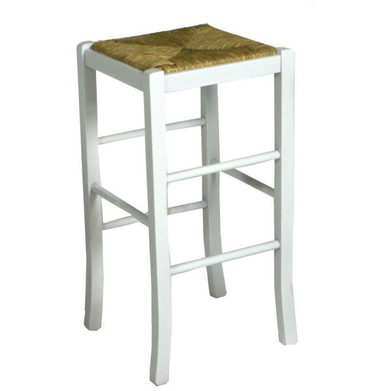 25 Stück Buchenholz-Pfähle 30cm - Quadratisch Mit Blauer Spitze