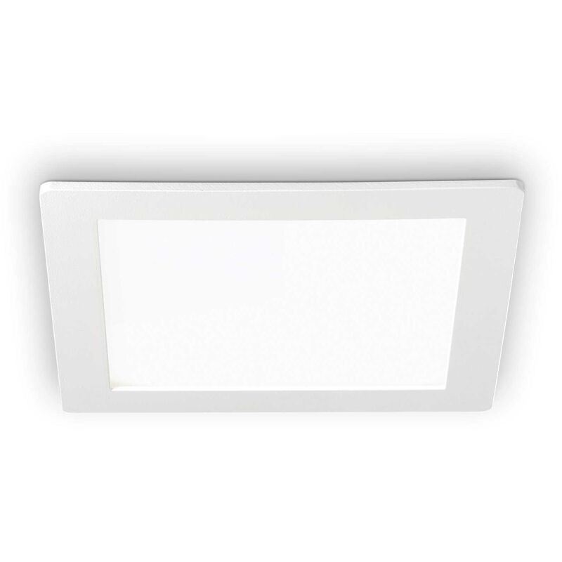 3x LED Einbaustrahler Quadratisch – 3 W, Kaltweiß (6500 K), Ultraflach, Für Gipskarton-Decken, Inkl. Netzteile