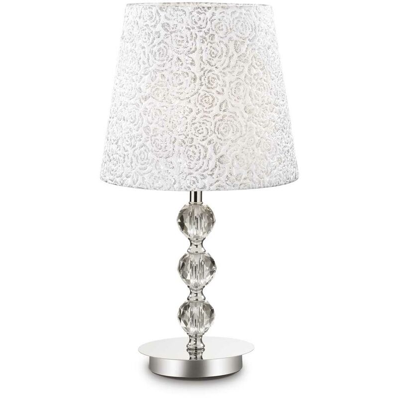 Tischlampe Mason, 25 W, Chrom – Verstellbare Doppelleuchte, Gebürstetes Nickel, Für Wohnzimmer & Büro