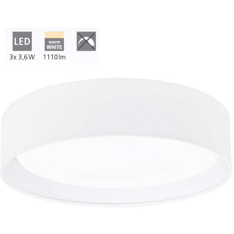 6 Stück LED Lampenschirme – Halbkugelförmig, Weiß, Antibeschlag | PC-Material, Hitzebeständig, Für Wohnzimmer & Büro