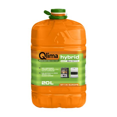 Qlima Hybrid 20L: das einzige pflanzliche Brennmaterial