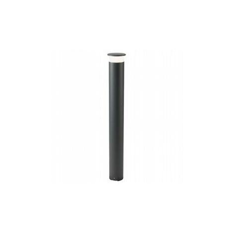 Moderne Aluminium-Außenlampe mit opalem Diffusor - 9W - 920 Lumen - 4000°K Graphit (1/4)