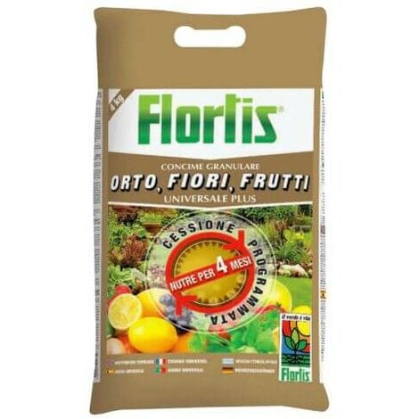 Universeller körniger Dünger für Gemüsegärten, Blumen und Früchte 4 kg