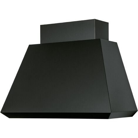 DIAMANTE Dunstabzugshaube aus brüniertem Edelstahl 80 cm