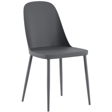 4x Polipropylen Stuhl - Tamara - 46cm x 55cm x 80cm (1/5)