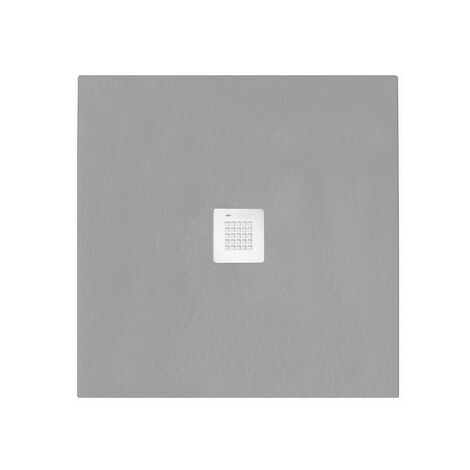 Serenity Duschwanne Square Grey 7037 - 90x90 cm (1/5)
