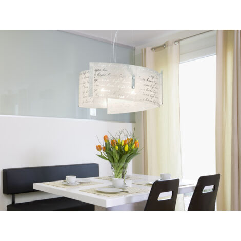 Aufhängung Signa 3 Gläser Weiß 3xE27 Ø50 cm Trio Lighting (1/5)