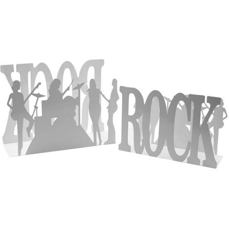 Zeitschriftenständer Metal Rock 1-2 weiß cm35x12h24 (1/2)