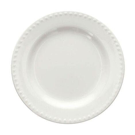 Shabby Colette line weißer Dessertteller 20,5 cm