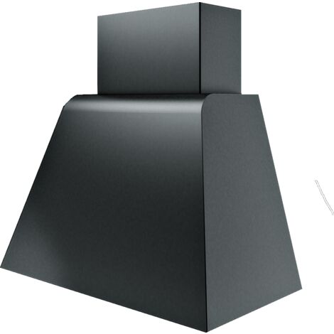 BRIO METAL Dunstabzugshaube aus brüniertem Edelstahl, 110 cm