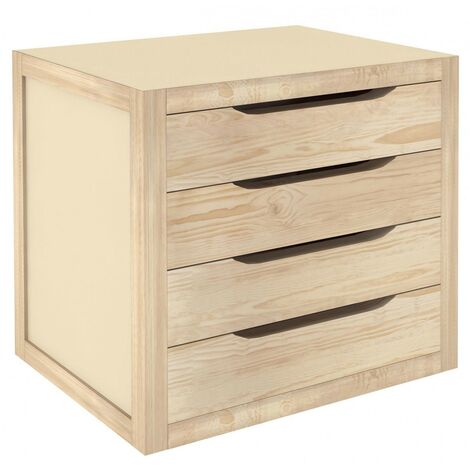 Kommode mit 4 Schubladen für Heimwerkerarbeiten cm 39x30x37,5h