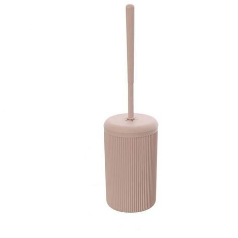 Toilettenbürstenhalter der Colorado-Serie aus rosa Kunststoff (1/2)