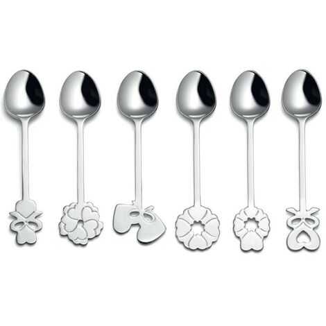 Set mit 6 Love Guzzini Teelöffeln