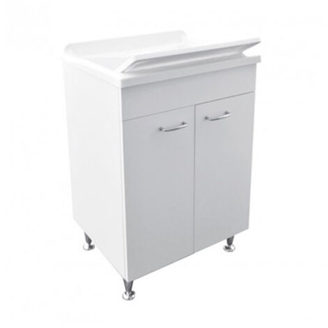 Waschwanne mit wasserabweisendem Unterschrank