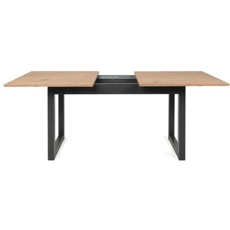 Moderner ausziehbarer Eichen-Wohnküchentisch 160-200 x 90 cm