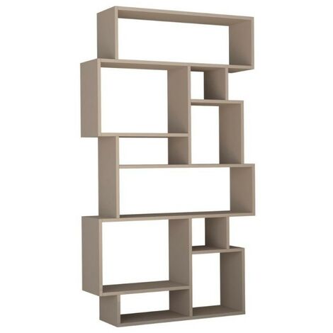 Homitis boekenkast, karmato houtdecor Claret rood 25,5 x 97 x 168,5 cm