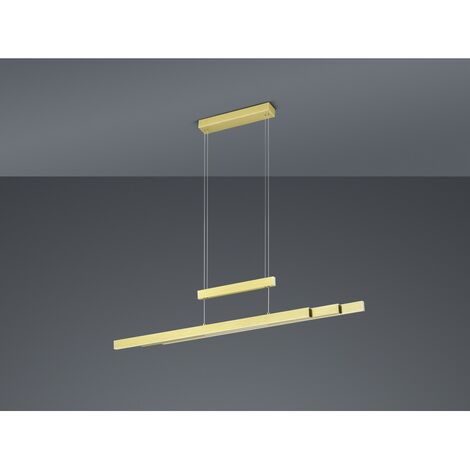 Moderne Hängeleuchte Geko Serie - Gold, 1 Licht, Eisen Lasergeschnitten, Höhenverstellbar, Für E27 Bis 60W