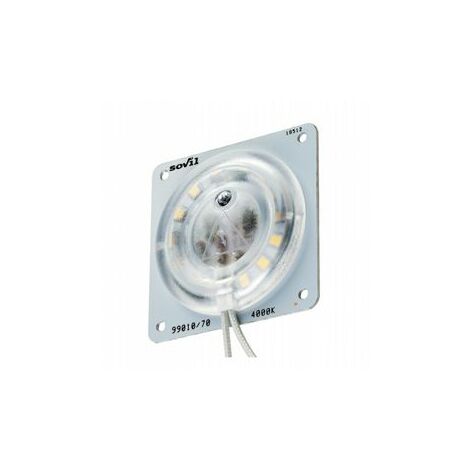LED-Modul für Sovil-Lampen - 15 LED SMD 2835 - 10W Verbrauch - 100W Leistung - Energieeffizienzklasse E - 1070 Lumen Lichtstrom - 4000°K Farbtemperatur - Natürliches Licht - 230V Neutralleiter (1/5)