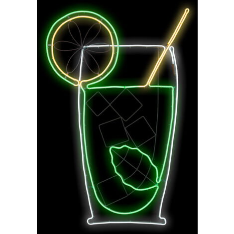 Cocktail Mojito SMD Neon 75x115 cm (1/5)