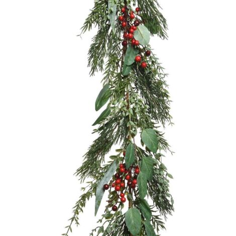 Kaemingk 680287 guirlande décorative en pvc intérieur 180 cm