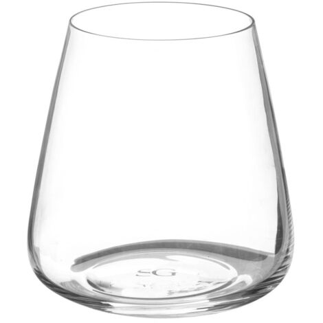 Set aus 6 niedrigen bechern aus kristallglas selenga 43 cl - Sg secret de gourmet