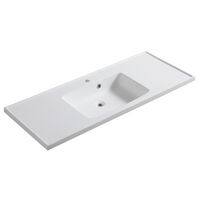 Harzkonsole mit Becken links – Mod. LC24