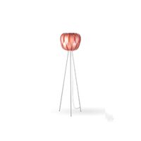 Dreibein-Stehlampe aus rosa Metall in Metall Cm. 42 x 165 Std