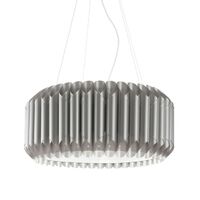 Silberne Aufhängung aus verchromtem Metall Cm. 60 x 31 Std
