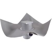 Bodenduschset „Gully Q“ mit Rost und Teelaken
