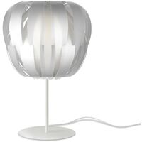 Sockel und Stab der Tischlampe aus Metall Cm. 19 x 33 Uhr
