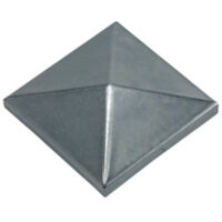 Copripilastro aus Edelstahl 120x120