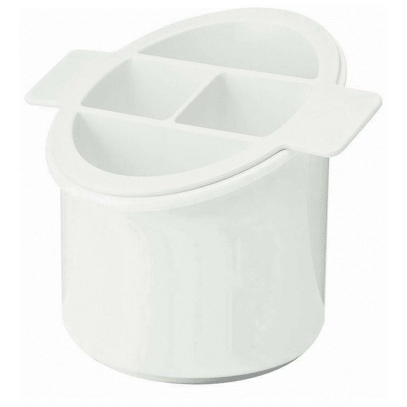 Range Couverts - OTBACT - Extensible - 8 Compartiments - Noir - Plastique de Qualité - Maison