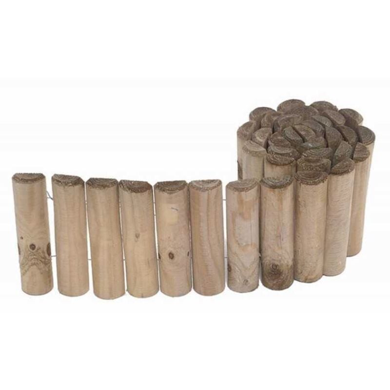 Bordure en rouleau pour plates-bandes 200x40 cm