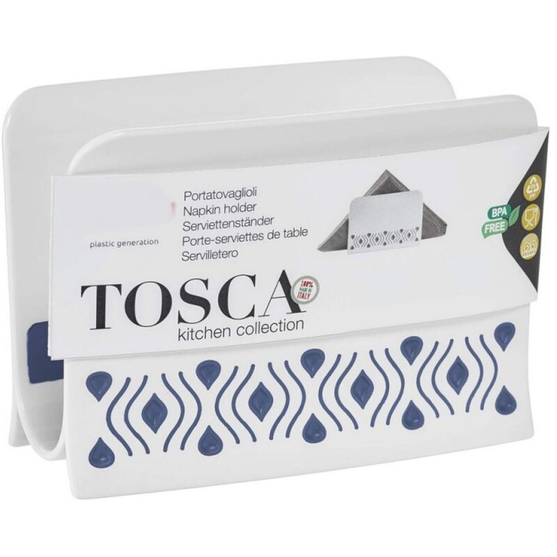 Porte-serviettes De Table En Métal Blanc - Distributeur Serviettes Papier Sur Pied Avec Joint, Design Feuilles