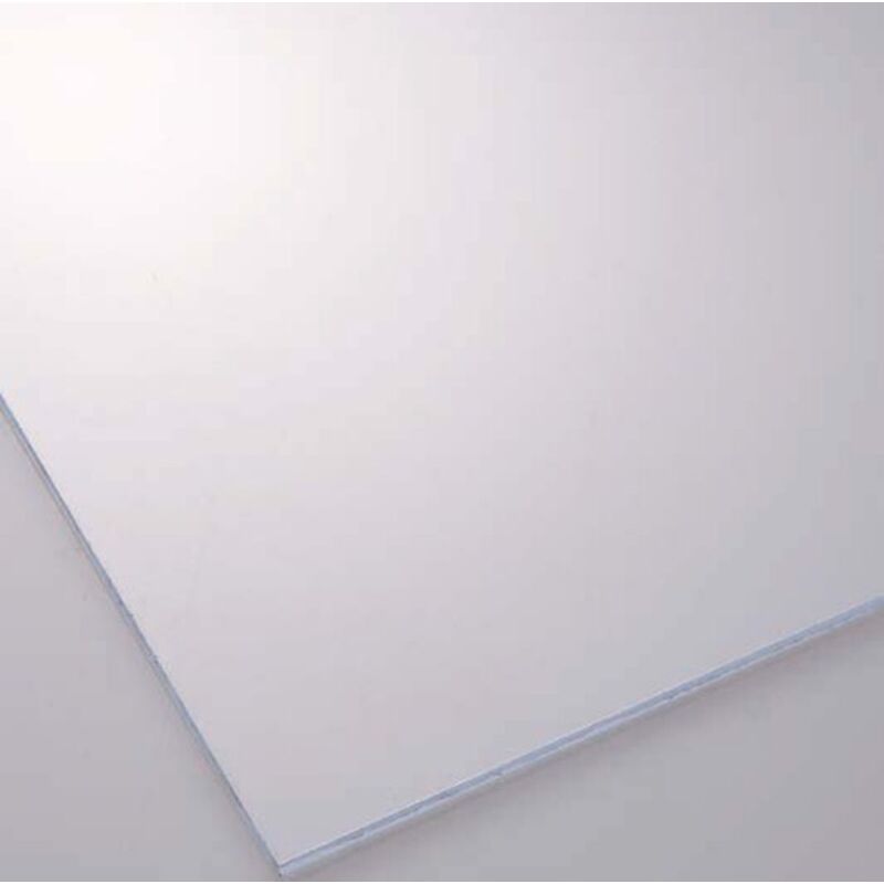 Polystyrene Transparentframes Panneau en Polystyrène Synthétique Rigide Transparent 50x50 cm d'une ...
