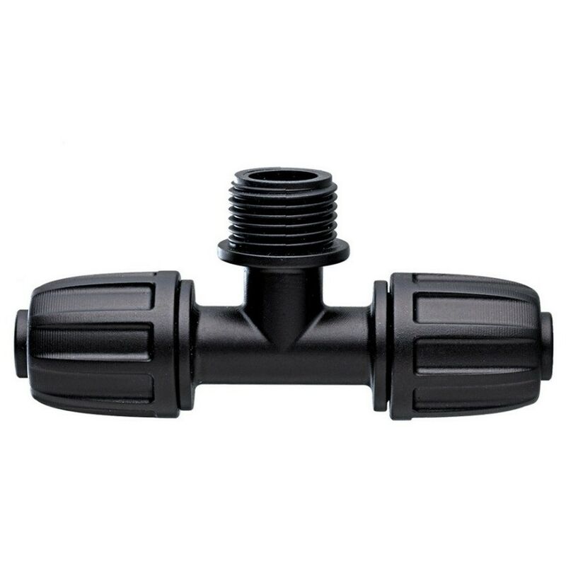 Raccord Tuyau 3 Voies 1/2 Pouce YourCasa – Orange – Pour Irrigation, Arrosage, Système Eau