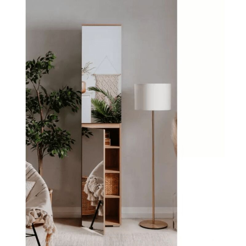 Meuble d'entrée Mito40A tous les étages avec miroirs