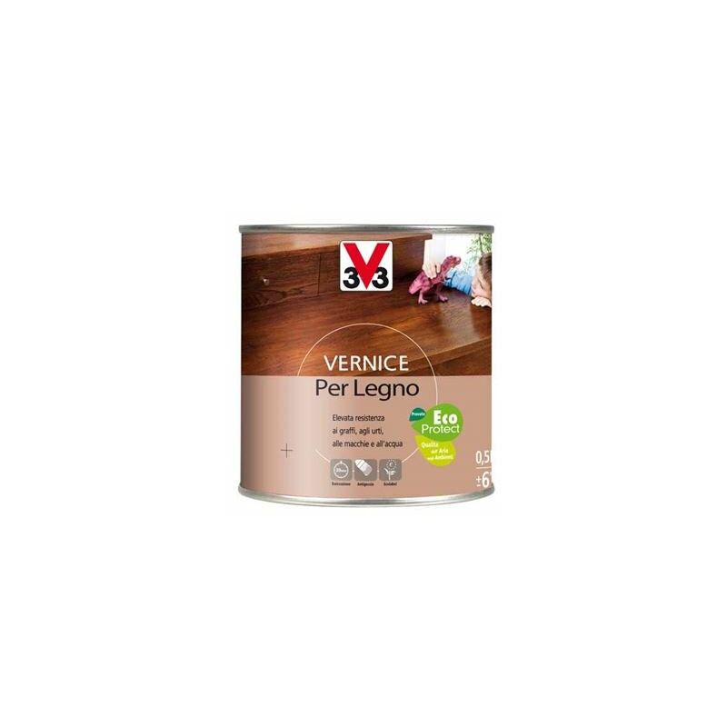 Vernis Satiné pour Bois V33 0,5L
