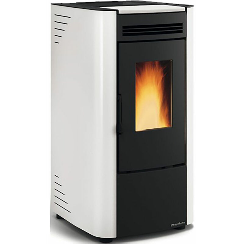 Poêle à Granulés 'Ketty Evo 2.0' Couleur Blanc