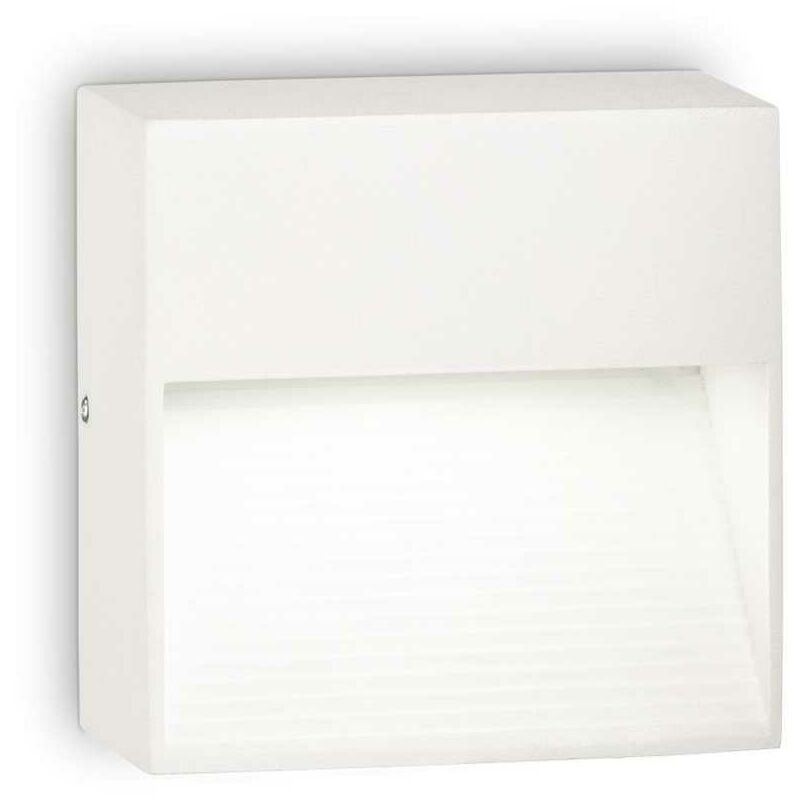 Applique Down Blanc - L85xH85xP50mm