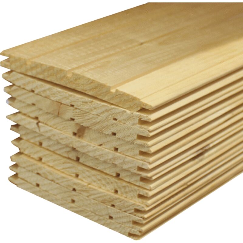 Perles en Sapin C 10x100x2000mm Rives