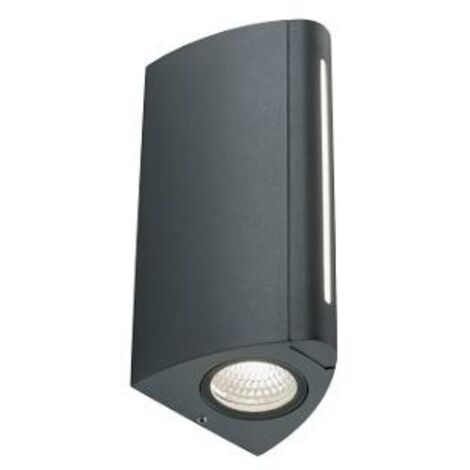 Applique 8W + 4W Led 4000K graphite ligne de vision (1/4)