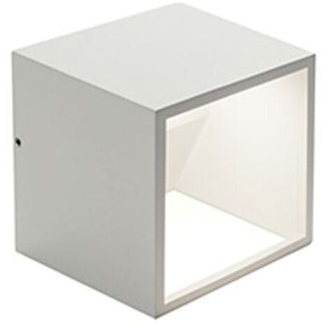 9W Led 3000K applique niko ligne blanche (1/4)